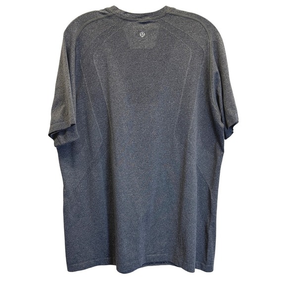 Lululemon XL Gray Men's Metal Vent Tech Athletic Workout T Shirt - Picture 2 of 11